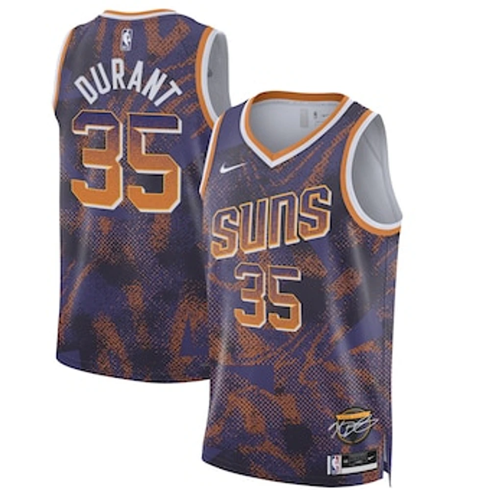 Unisex Nike Kevin Durant Purple Phoenix Suns 2025 Select Series Swingman Player Jersey