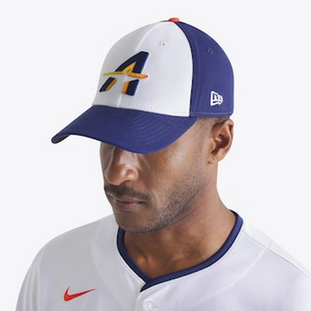 Men's New Era White/Navy Houston Astros 2025 City Connect 39THIRTY Flex Hat