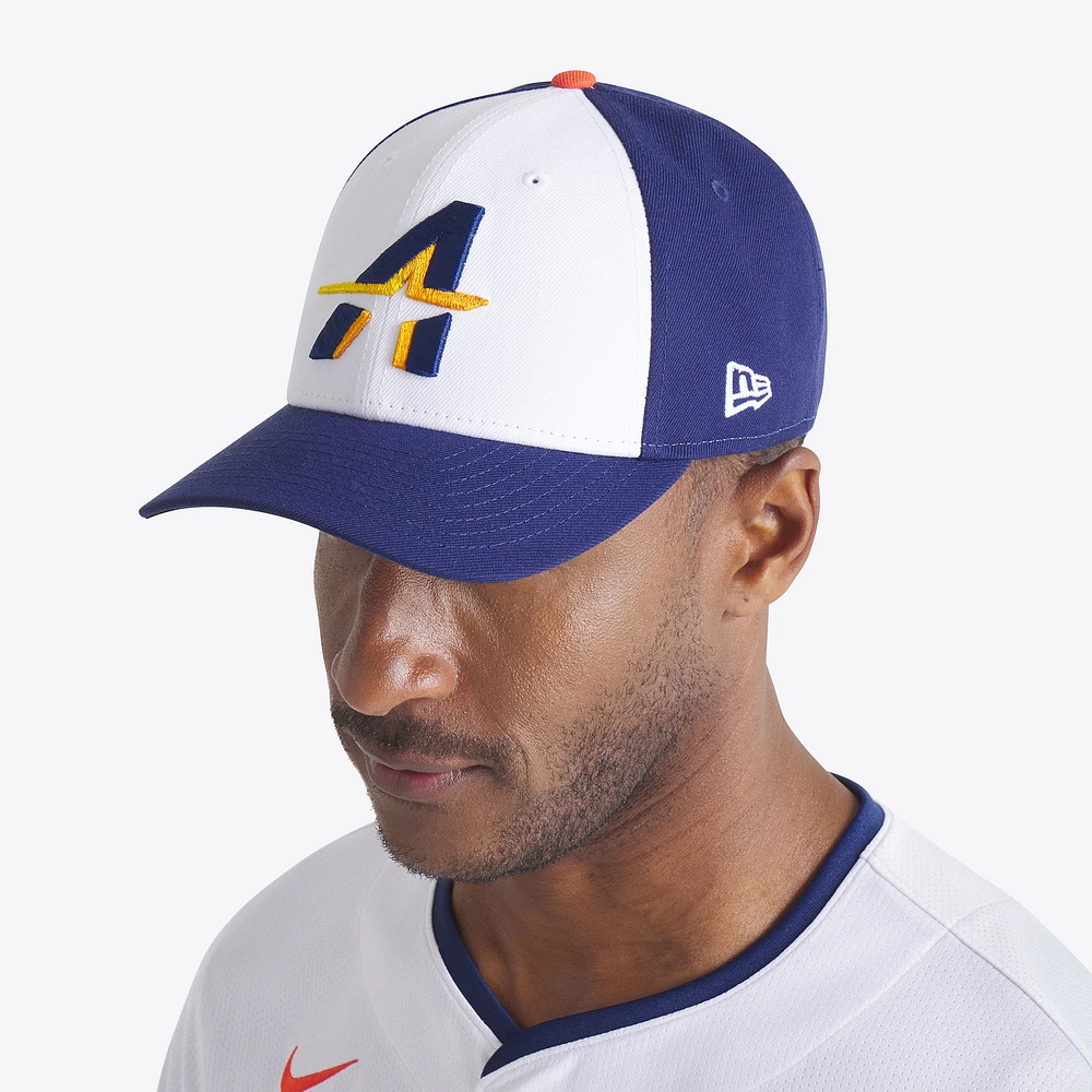 Men's New Era White/Navy Houston Astros 2025 City Connect 9FORTY M-Crown Adjustable Hat