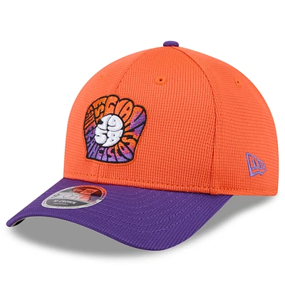 Men's New Era Orange/Purple San Francisco Giants 2025 City Connect Batting Practice 9FORTY Adjustable Hat