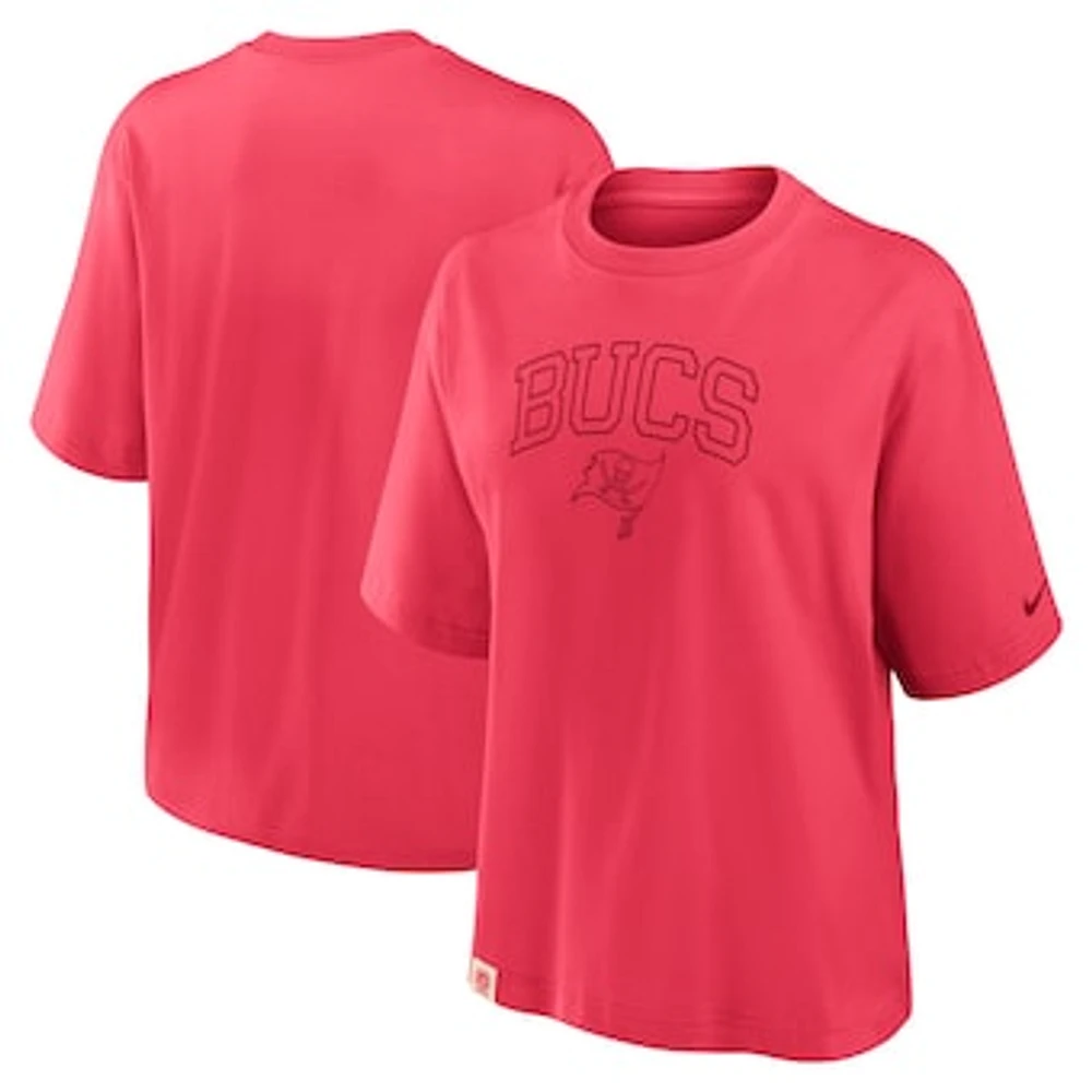 Women's Nike Red Tampa Bay Buccaneers Glory Arch Boxy T-Shirt