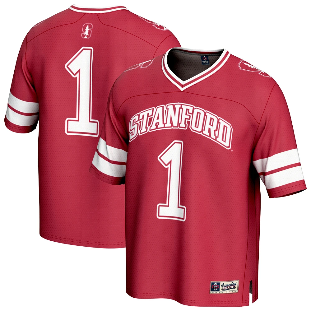 Unisex GameDay Greats #1 Cardinal Stanford Collegiate Football Fashion Jersey