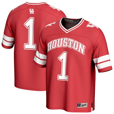 Youth GameDay Greats #1 Red Houston Cougars Collegiate Football Fashion Jersey
