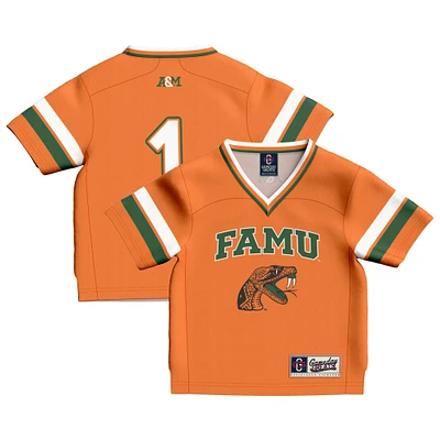 Toddler GameDay Greats #1 Orange Florida A&M Rattlers Collegiate Football Fashion Jersey
