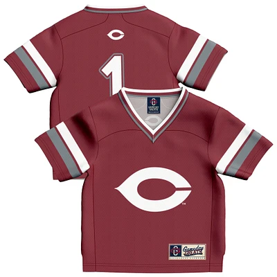 Toddler GameDay Greats #1 Maroon UChicago Maroons Collegiate Football Fashion Jersey