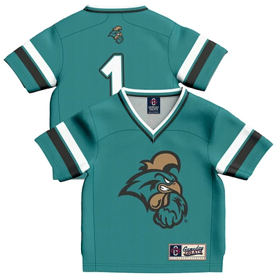 Infant GameDay Greats #1 Teal Coastal Carolina Chanticleers Collegiate Football Fashion Jersey