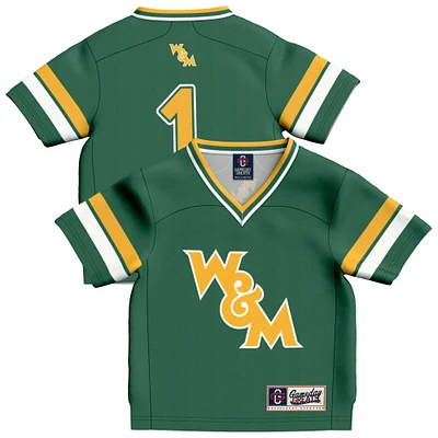 Infant GameDay Greats #1 Green William & Mary Tribe Collegiate Football Fashion Jersey