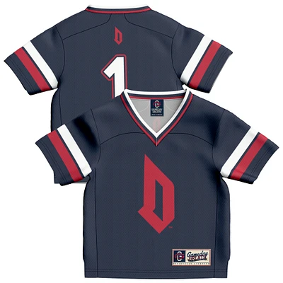 Infant GameDay Greats #1 Blue Duquesne Dukes Collegiate Football Fashion Jersey