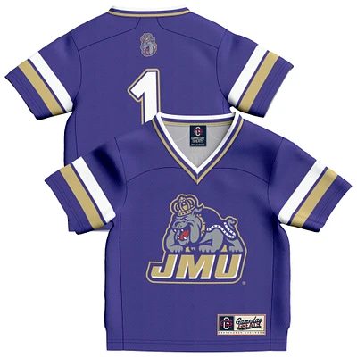 Infant GameDay Greats #1 Purple James Madison Dukes Collegiate Football Fashion Jersey