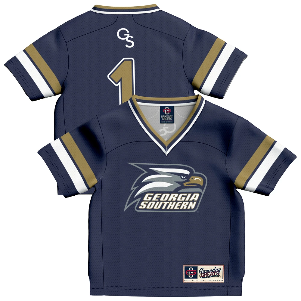 Infant GameDay Greats #1 Blue Georgia Southern Eagles Collegiate Football Fashion Jersey