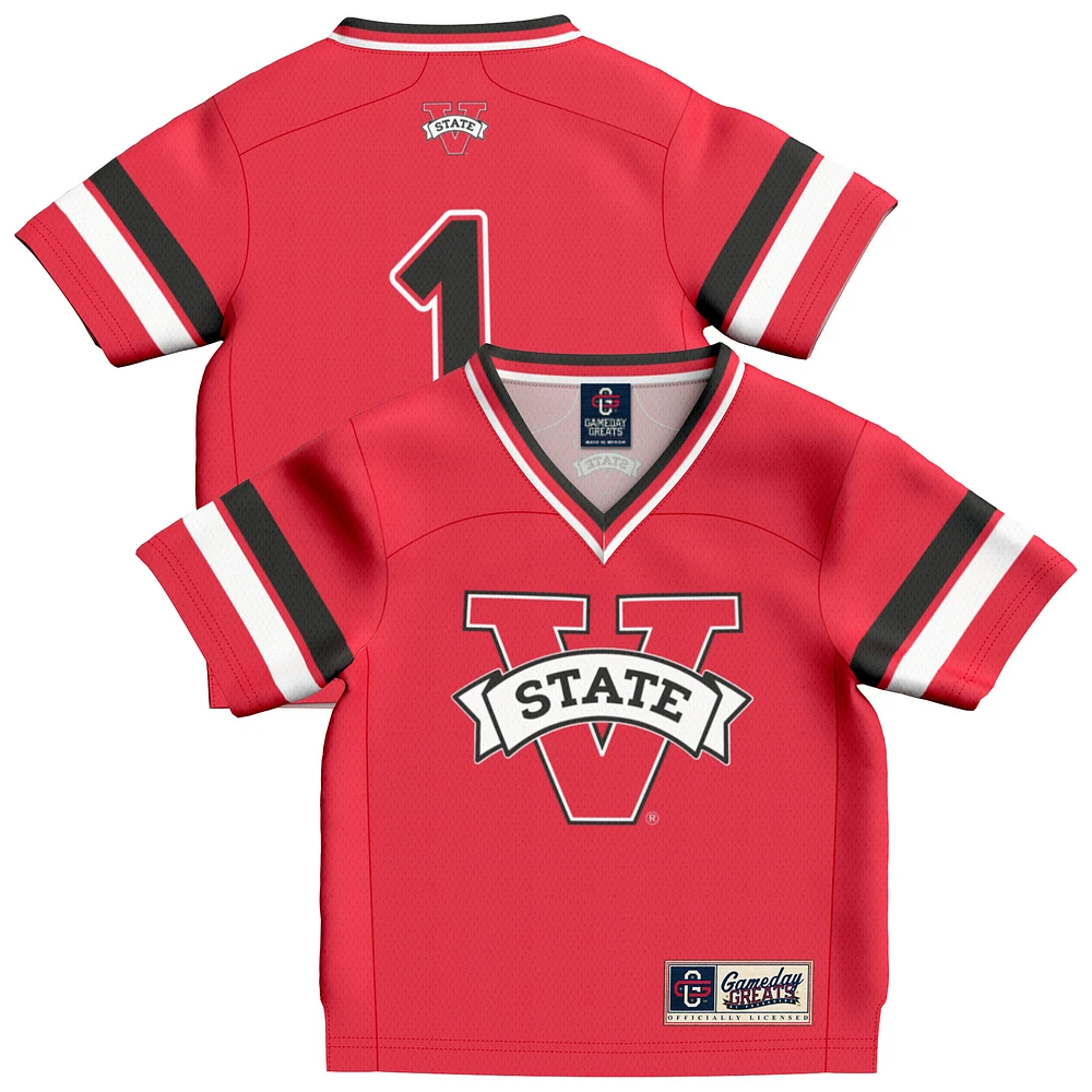 Infant GameDay Greats #1 Red Valdosta State Blazers Collegiate Football Fashion Jersey