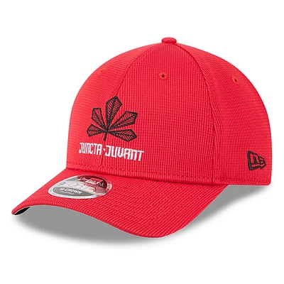 Men's New Era Red Cincinnati Reds City Connect Batting Practice 9FORTY M-Crown Adjustable Hat