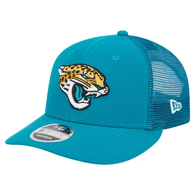 Men's New Era Teal Jacksonville Jaguars Low Profile 9FIFTY Snapback Hat