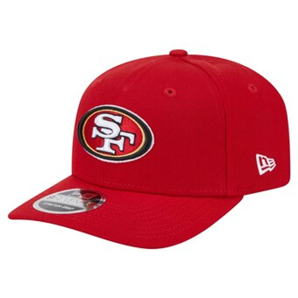 Men's New Era Scarlet San Francisco 49ers 9SEVENTY Stretch-Snap Hat