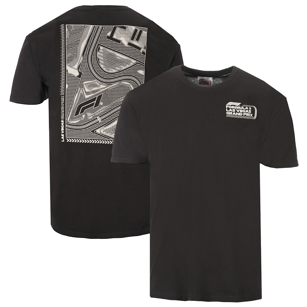 Unisex Black Formula 1 2024 Las Vegas Grand Prix Desert Heat T-Shirt