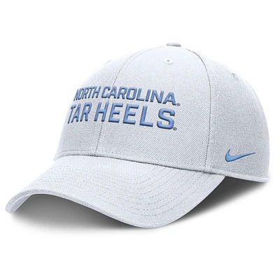 Men's Nike White North Carolina Tar Heels Rise Practice Adjustable Hat
