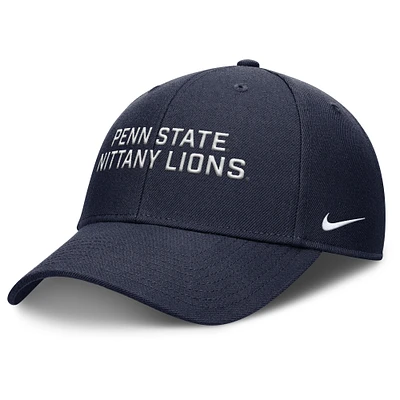 Men's Nike Navy Penn State Nittany Lions Rise Practice Adjustable Hat