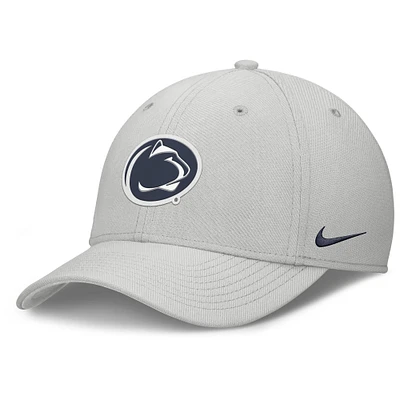 Men's Nike Gray Penn State Nittany Lions Rise Practice Performance Flex Hat