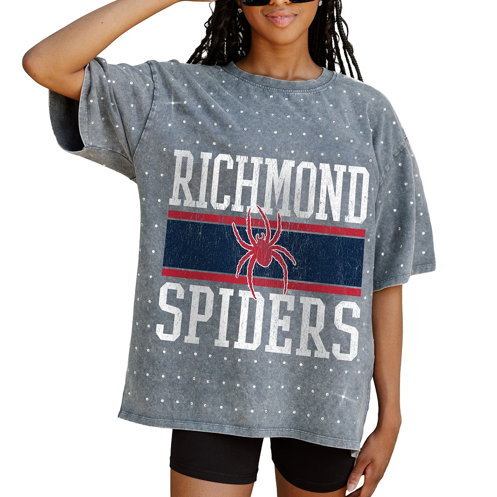 Women's Gameday Couture Gray Richmond Spiders On the Ball Oversized T-Shirt