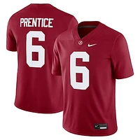 Men's Nike Kobe Prentice Crimson Alabama Crimson Tide NIL Football Game Jersey