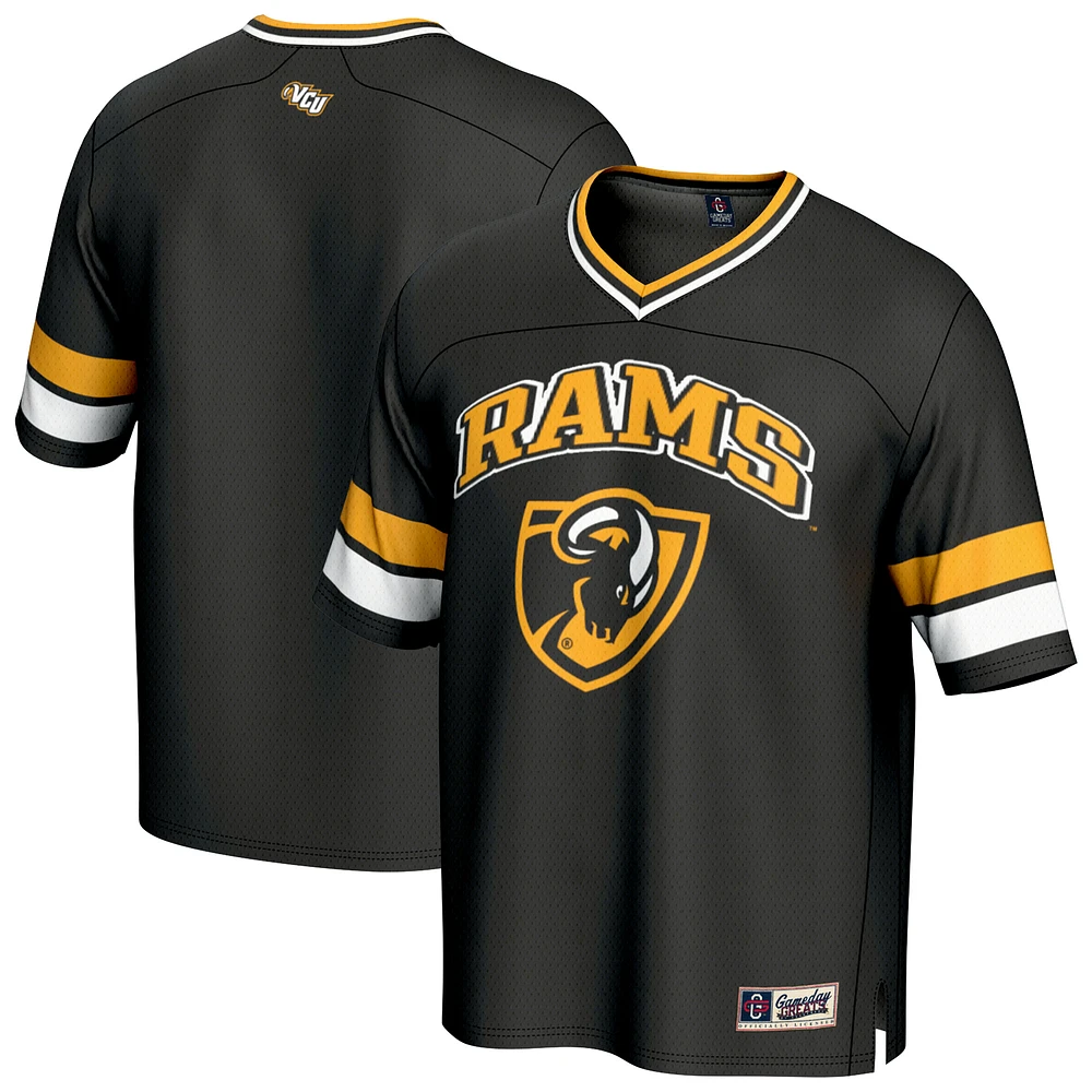 Youth GameDay Greats Black VCU Rams Spirit Football Jersey