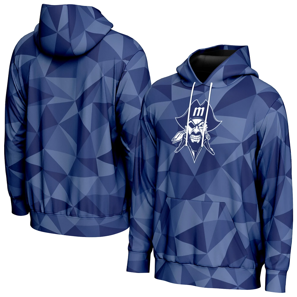 Men's ProSphere Blue Yosemite Community College District Maya Pullover Hoodie