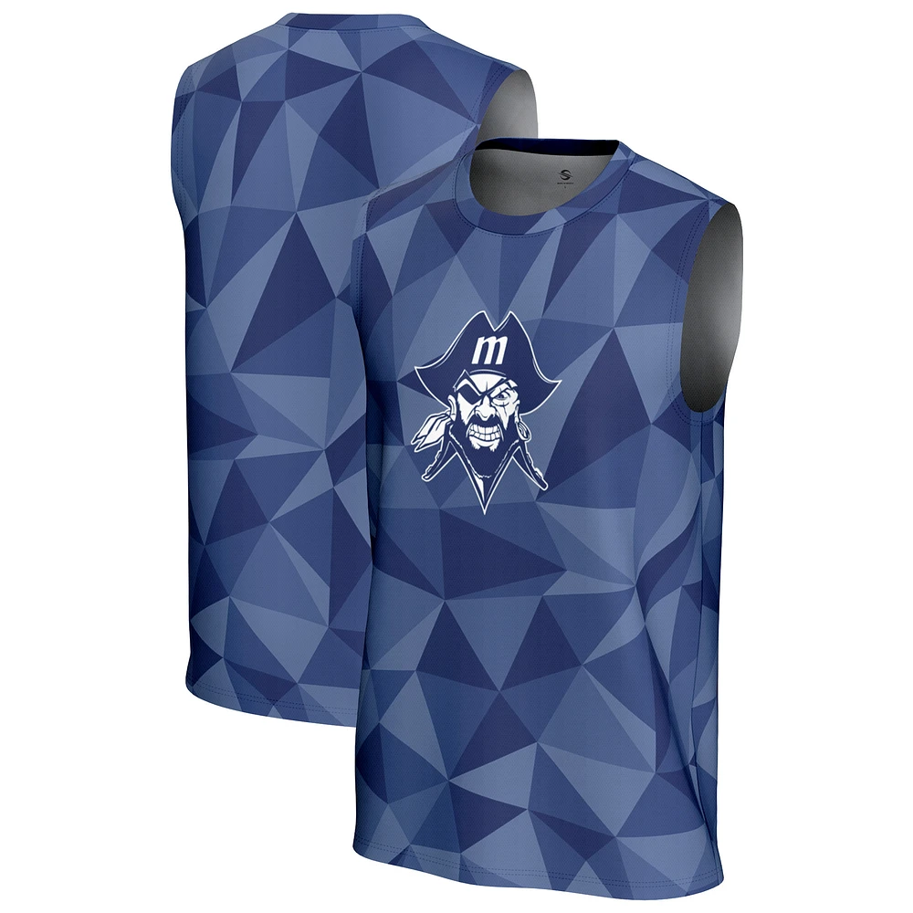 Men's ProSphere Blue Yosemite Community College District Maya 2.0 Sleeveless T-Shirt
