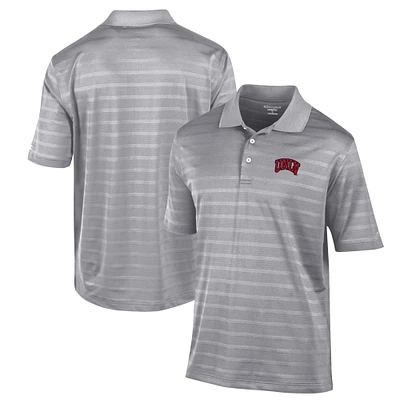 Men's Champion Gray UNLV Rebels Textured Solid Polo