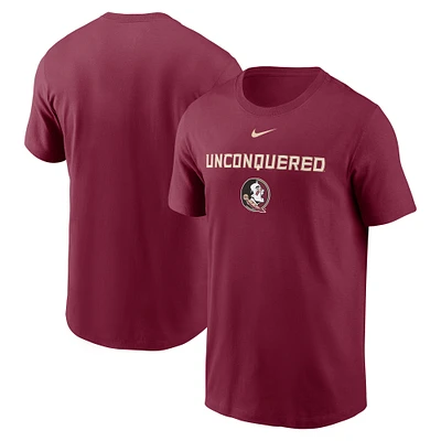 Men's Nike Garnet Florida State Seminoles 2025 Sideline Mantra Performance T-Shirt