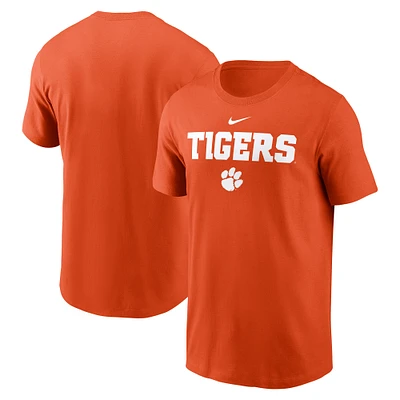 Men's Nike Orange Clemson Tigers 2025 Sideline Mantra Performance T-Shirt