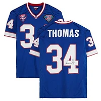 Thurman Thomas Buffalo Bills Autographed Royal Mitchell & Ness Authentic Jersey