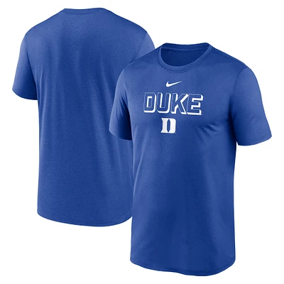 Men's Nike Royal Duke Blue Devils Sideline Legend Performance T-Shirt