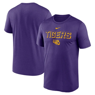 Men's Nike Purple LSU Tigers 2025 Sideline Legend Performance T-Shirt