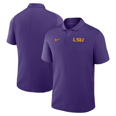 Men's Nike Purple LSU Tigers Primetime Victory Primary Logo Performance Polo