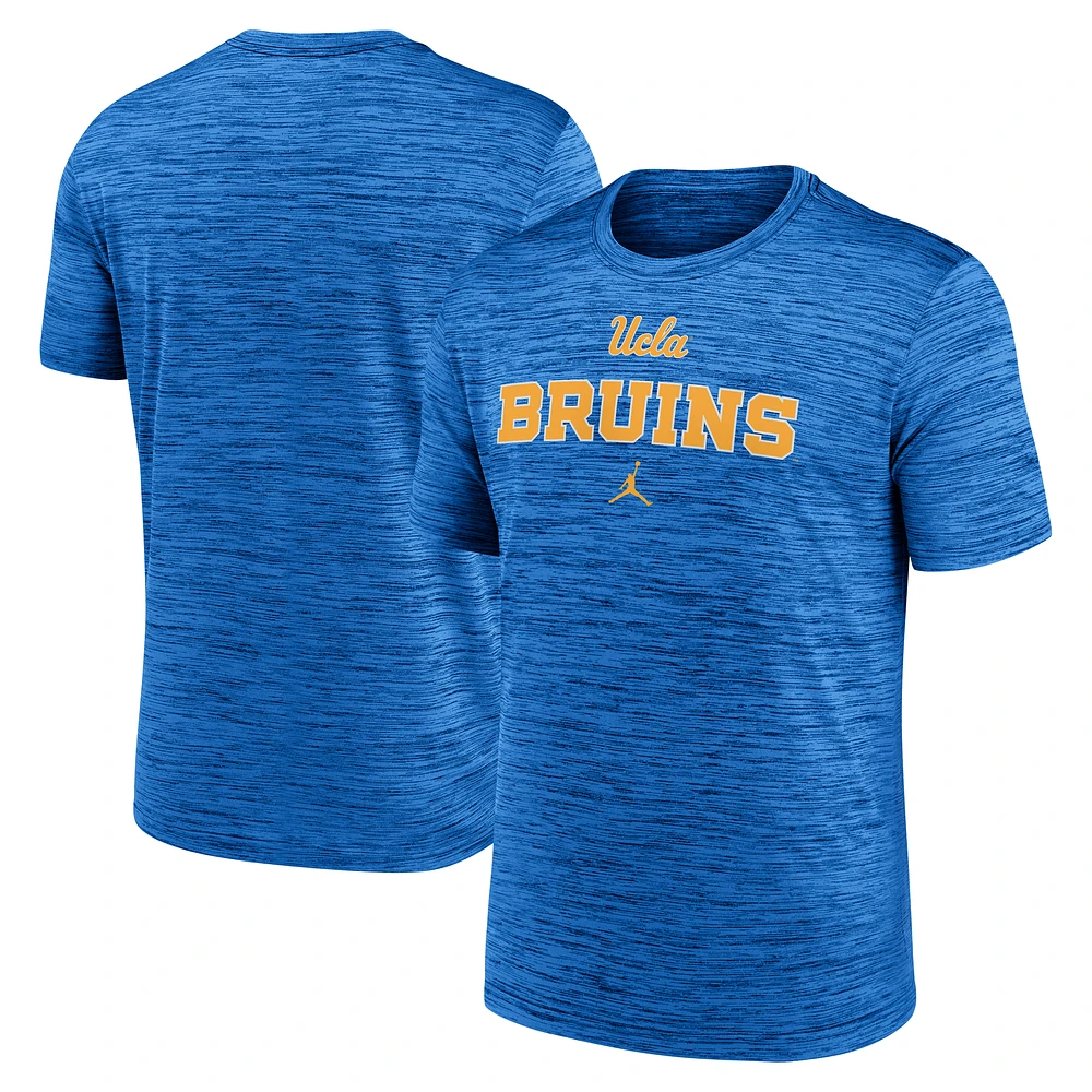 Men's Jordan Brand Blue UCLA Bruins Sideline Velocity Dri-FIT T-Shirt
