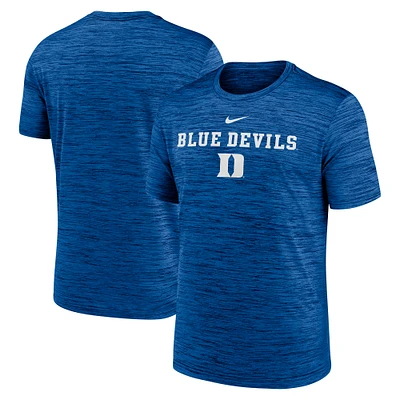 Men's Nike Royal Duke Blue Devils Sideline Velocity Performance T-Shirt