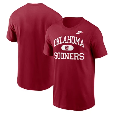 Men's Nike Crimson Oklahoma Sooners Legacy Alma Mater T-Shirt