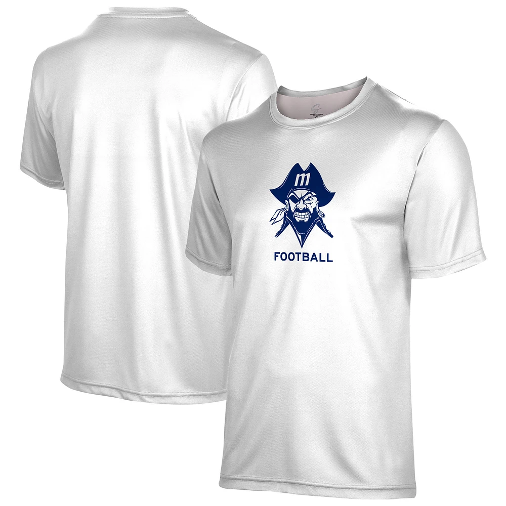 Youth ProSphere White Yosemite Community College District Football T-Shirt