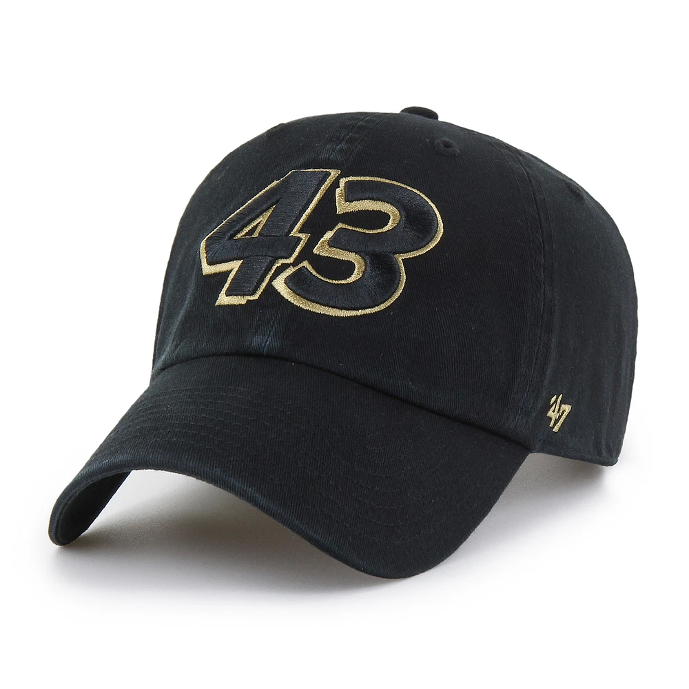 Men's '47 Black Erik Jones Clean Up Adjustable Hat