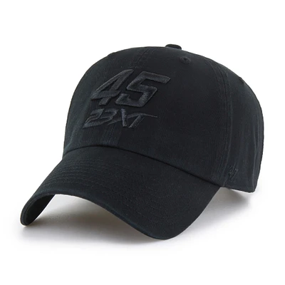 Men's '47 Black Tyler Reddick Clean Up Adjustable Hat