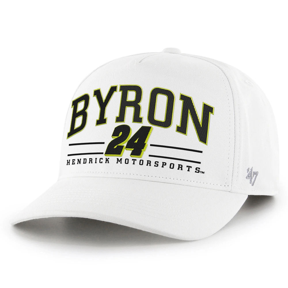 Men's '47 White William Byron Roscoe Hitch Adjustable Hat