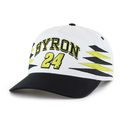Men's '47 White William Byron Diamond Cut Hitch Adjustable Hat