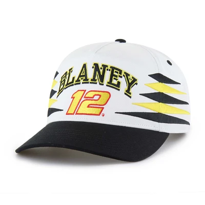 Men's '47 White Ryan Blaney Diamond Cut Hitch Adjustable Hat