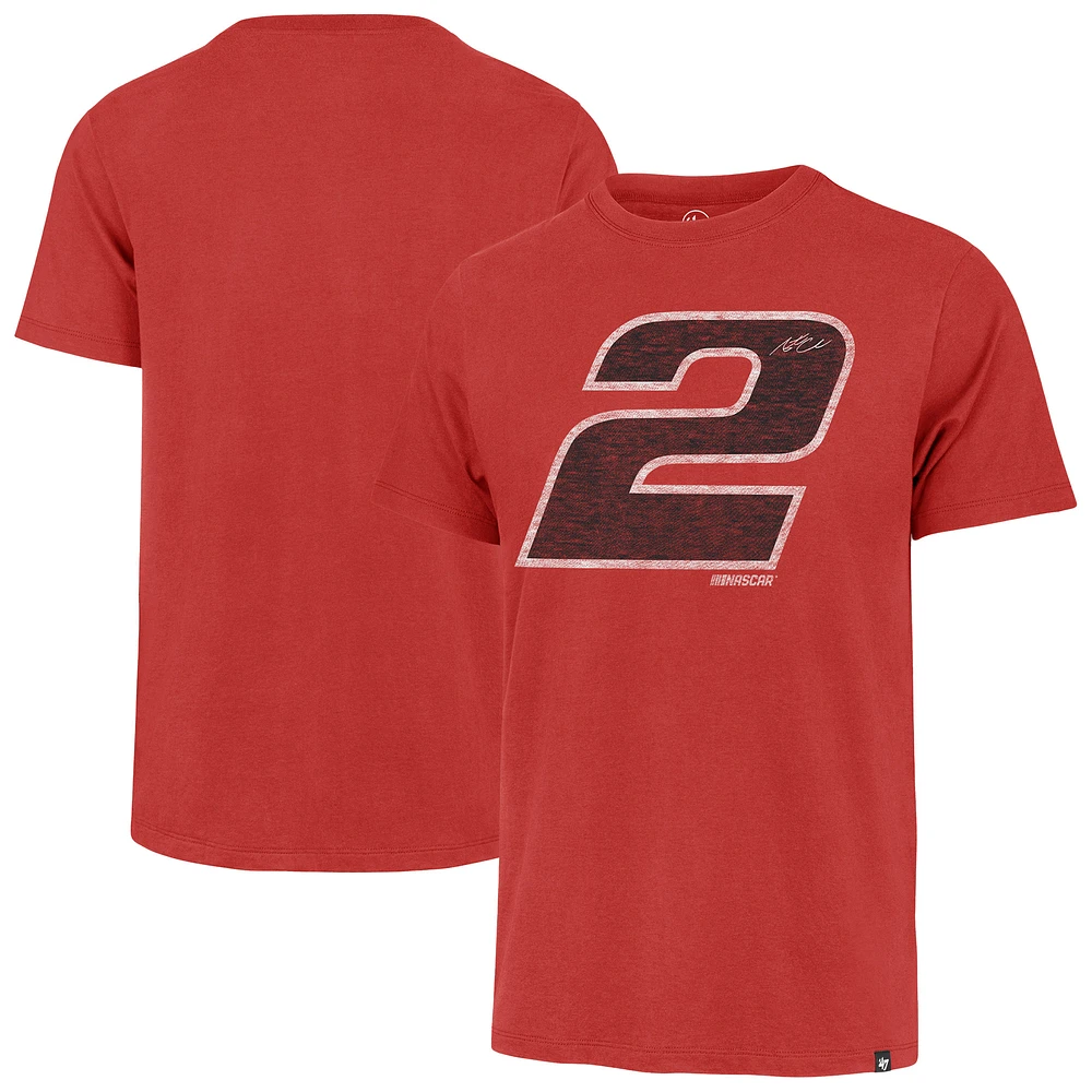 Men's '47 Red Austin Cindric Driver Franklin T-Shirt