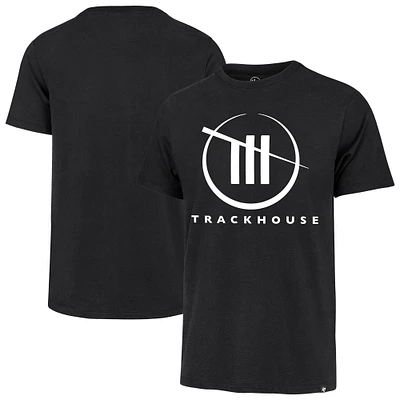 Men's '47 Black TRACKHOUSE RACING Imprint Franklin T-Shirt