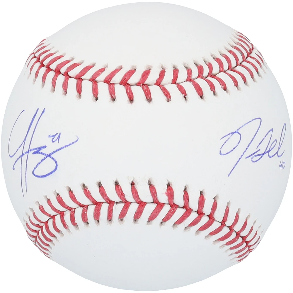 Hunter Greene & Nick Lodolo Cincinnati Reds Autographed Baseball