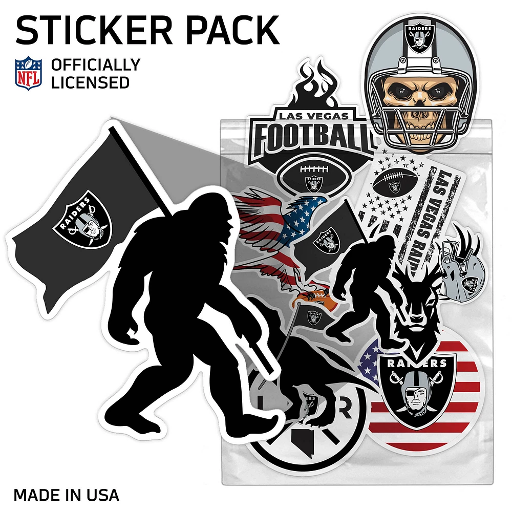 Las Vegas Raiders Assorted Sticker Pack