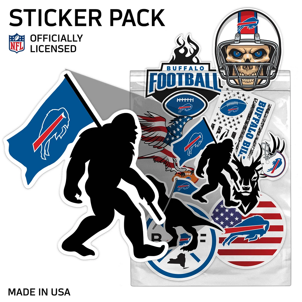Buffalo Bills Assorted Sticker Pack