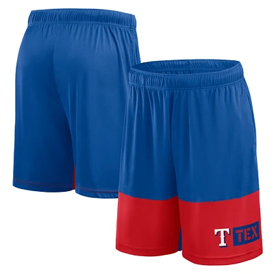 Men's Fanatics Royal Texas Rangers Best of the Shorts