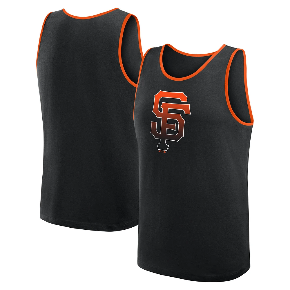 Men's Logo Athletic Black San Francisco Giants Unmatched Success Tank Top